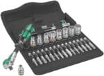 WERA 8100 SA 6 Zyklop Speed Ratchet Set 1/4 drive, metric