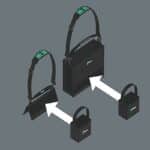 WERA Kraftform 2go 300 Screwdriver set