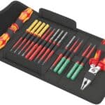 WERA Kraftform Kompakt VDE 17 extra slim 1 Bit set with inter-changeable blades extra slim
