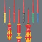 WERA Kraftform Kompakt VDE 17 extra slim 1 Bit set with inter-changeable blades extra slim