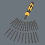 WERA Kraftform Kompakt 900 Set 1 Pouch with 70 mm bits