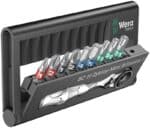 WERA Bit-Check 10 Zyklop Mini BiTorsion 1 Bit assortment with ratchet