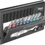 WERA Bit-Check 10 Zyklop Mini BiTorsion 1 Bit assortment with ratchet