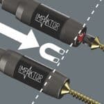 WERA 897/4 IMP R Impaktor holder with retaining ring and ring magn.