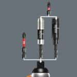 WERA 897/4 IMP R Impaktor holder with retaining ring and ring magn.