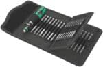 WERA Kraftform Kompakt 62 Pouch with 89 mm bits