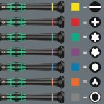 WERA  Kraftform Micro 12 Universal 1 Screwdriver set for electronic applications