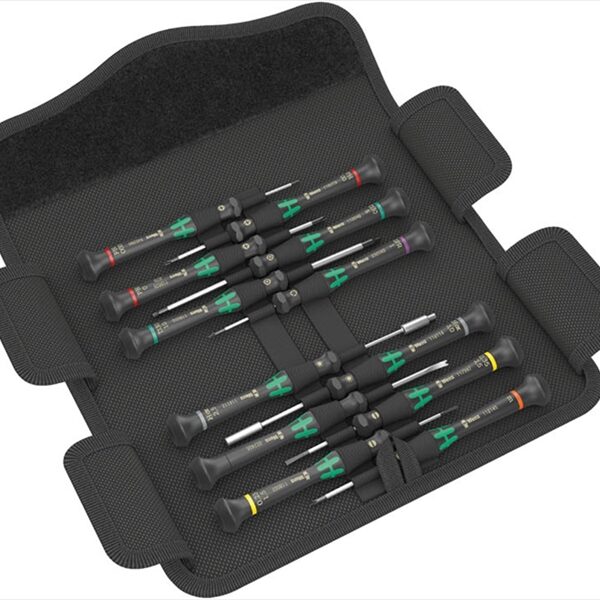 WERA Kraftform Micro 12 Electronics 1 Screwdriver set for electronic applications