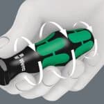 WERA 355 PZ 1 x 80 mm SB Screwdriver for Pozidriv screws