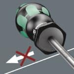WERA 355 PZ 1 x 80 mm SB Screwdriver for Pozidriv screws