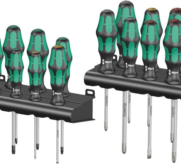 WERA Kraftform Big Pack 300 Screwdriver set + Rack