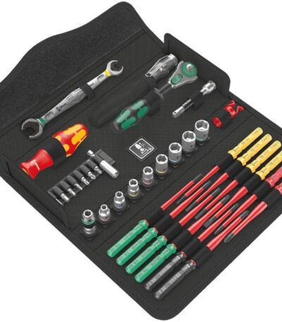 WERA  Kraftform Kompakt W 1 Maintenance Bit set with handle and inter-changeable blades
