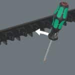 WERA 9611 Magnetic rail Kraftform screwdriver for up to 9 Kraftform screwdrivers, empty