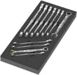 WERA 9730 Einlage 6000 Joker Set 1 Ring ratchet spanner set, 11-pieces
