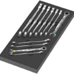 WERA 9730 Einlage 6000 Joker Set 1 Ring ratchet spanner set, 11-pieces