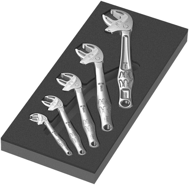 05150122001.jpg WERA 9732 Foam insert 6004 Joker set 1 self-setting spanner set, 5-pieces