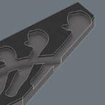 WERA 9732 Foam insert 6004 Joker set 1 self-setting spanner set, 5-pieces