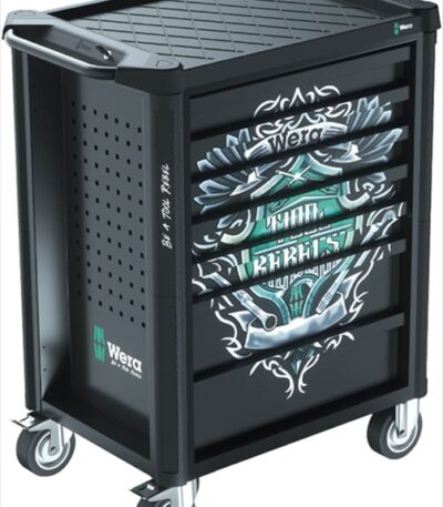 WERA 9700 Tool Rebel Roller Cabinet 1 Tool assortment