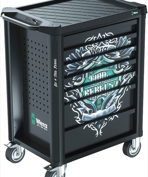 WERA 9700 Tool Rebel Roller Cabinet 1 Tool assortment