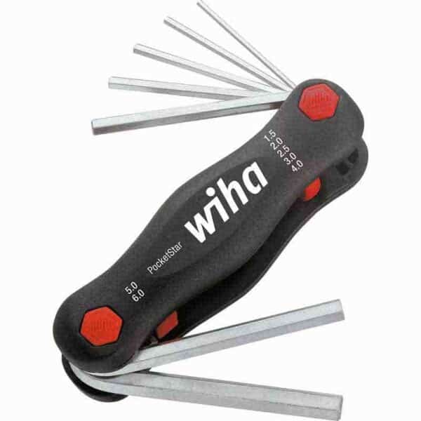 WIHA Multitool PocketStar Hex, 7-pcs. in SB-cardboard packaging