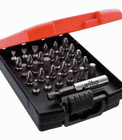 WIHA Standard bit set, 25 mm mixed, 31-pcs. 1/4 C 6.3 incl. box
