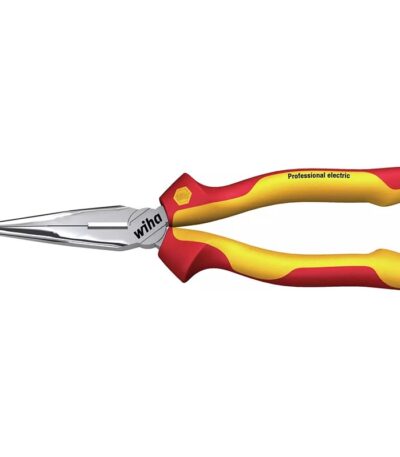 WIHA Needle nose pliers Professional electric with cutting edge straight shape