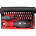 WIHA Standard Collector bit set, 25 mm  mixed, 32-pcs. 1/4 C 6.3 incl. box