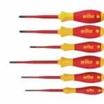 WIHA Screwdriver set SoftFinish® electric slimFix Slotted, Phillips, PlusMinus/Pozidriv 6-pcs.