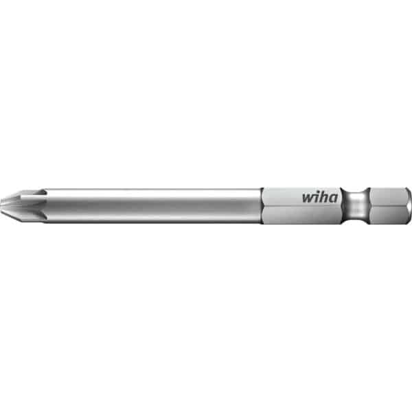 WIHA Bit set Professional 50 mm Pozidriv PZ2, 2-pcs. 1/4 E6,3 in box