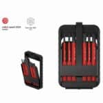 WIHA slimBit electric bit set Slotted, Pozidriv 6-pcs.