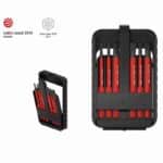 WIHA slimBit electric bit set Slotted, Phillips 6-pcs.