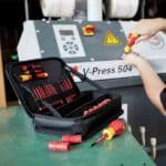 WIHA – Tool set slimVario® electric mixed, 32 pcs. incl. multifunctional bag