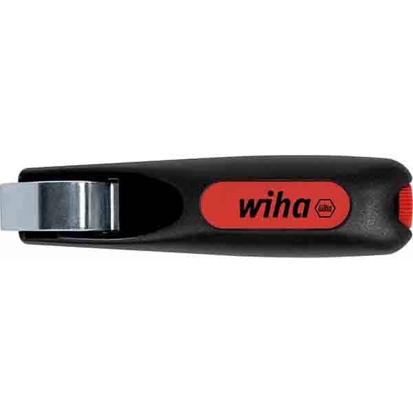 WIHA Stripping tool with self-rotating drag blade for round cables