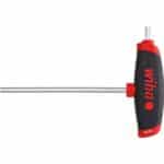 WIHA L-key with T-handle set ComfortGrip Hexagon with side drive, matt chrome-plated 6-pcs.