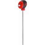 WIHA L-key with T-handle set ComfortGrip Hexagon with side drive, matt chrome-plated 6-pcs.