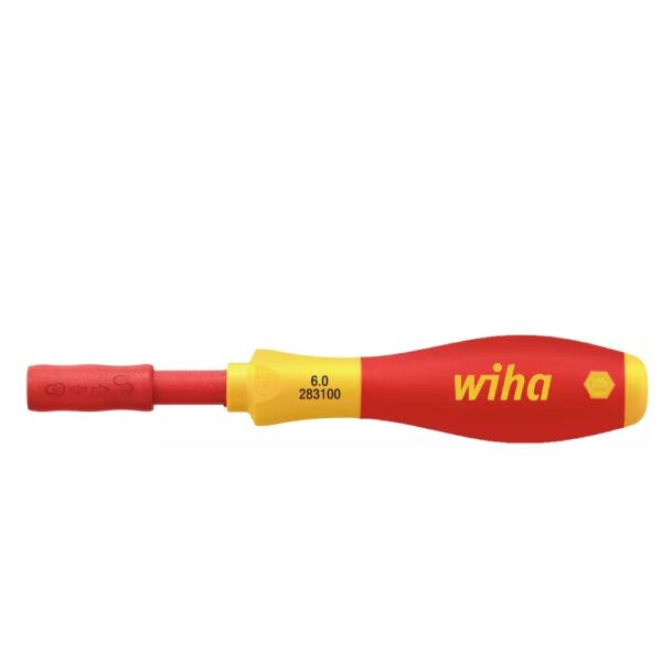 WIHA - SoftFinish® slimVario Screwdriver Handle with LockBit Holder for slimBits 6.0mm