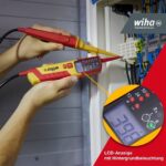 WIHA - Voltage and continuity tester 0.5 - 1,000 V AC, CAT IV incl. 2xc AAA batteries - Image 2