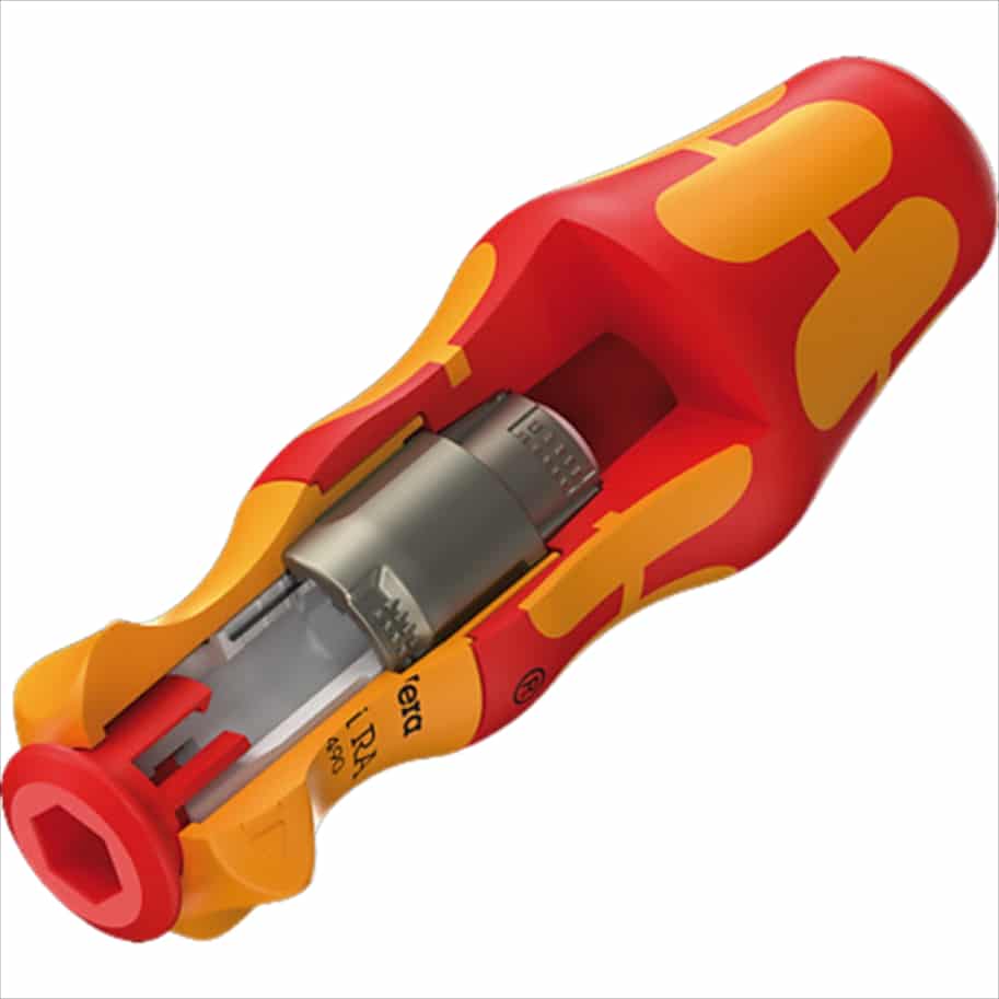 05057490001.jpg WERA - 837 i RA Kraftform blade-holding handle with ratchet functionality - Image 1
